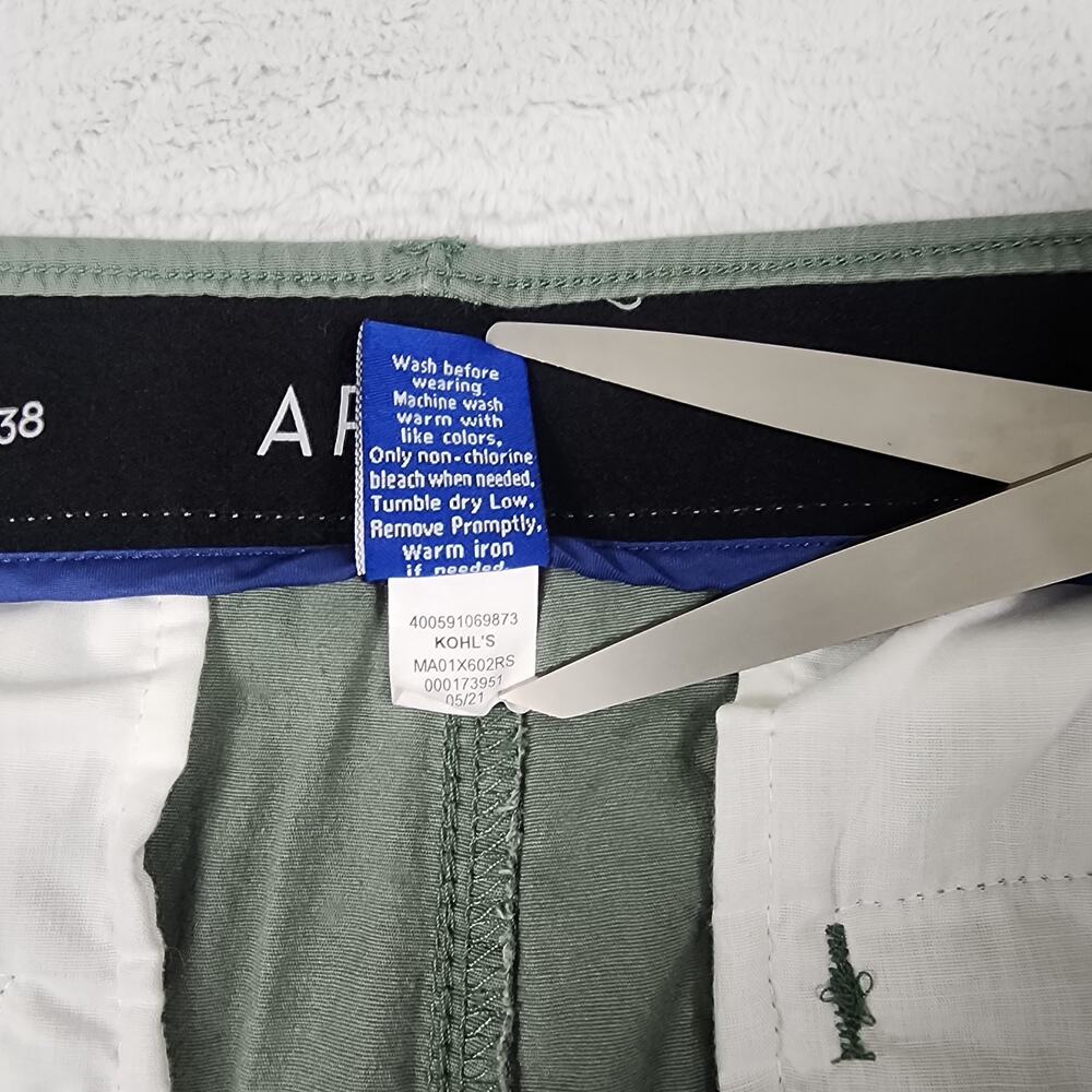 APT.9 Premier Flex Men's Size 38 (Fit 36) Casual Cargo Shorts Gray Lot Of 2 - Picture 4 of 16